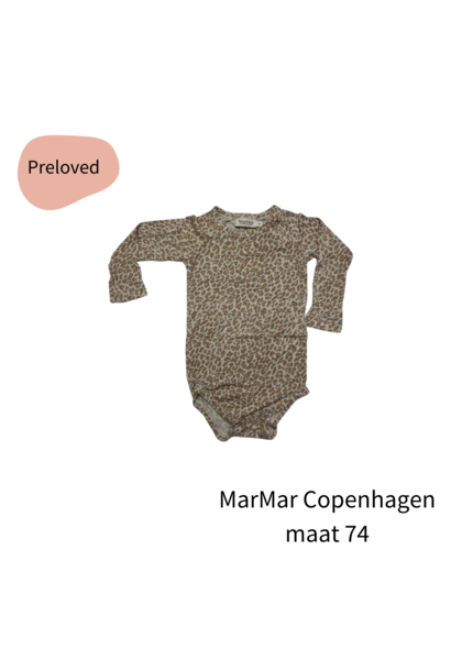 MarMar Copenhagen romper luipaard maat 74