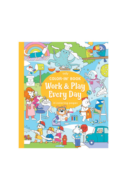 Kleurboek Work & Play Everyday