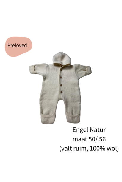 Engel Natur overal Naturel wol maat 50/ 56 (valt ruim)