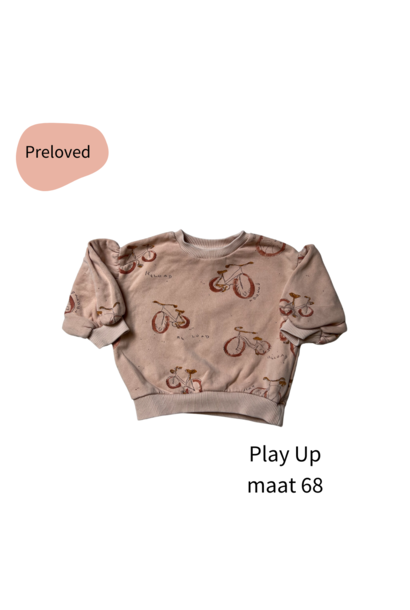 Play Up sweater bicycles maat 68