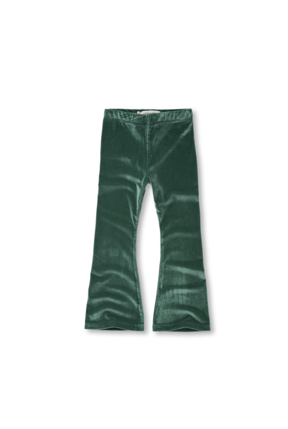 Sproet & Sprout Flared Pants Velvet green