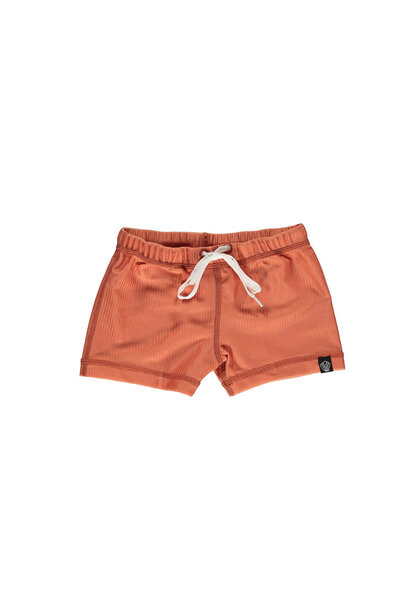 Beach & Bandits - Clay ribbed swimshort