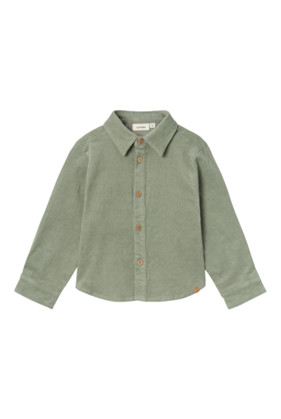 Robert LS Cord Shirt - Seagrass