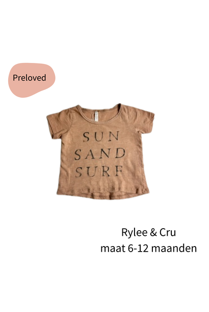 Rylee & Cru t-shirt Sun Sand Surf maat 74