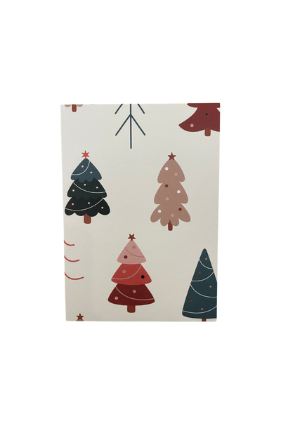 Wenskaart - Kerstbomen