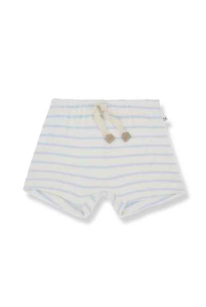 1+ in the family Dimitri short - Misty Blue - maat 9M