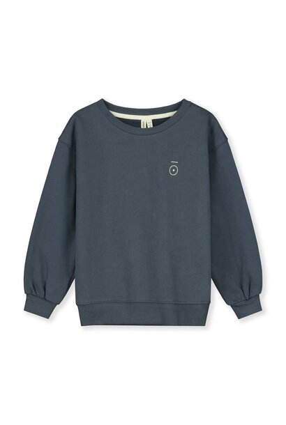 Gray Label Dropped Shoulder Sweater - Blue Grey - 9/10 year