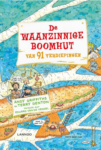 Boek - De waanzinnige boomhut van 91 verdiepingen