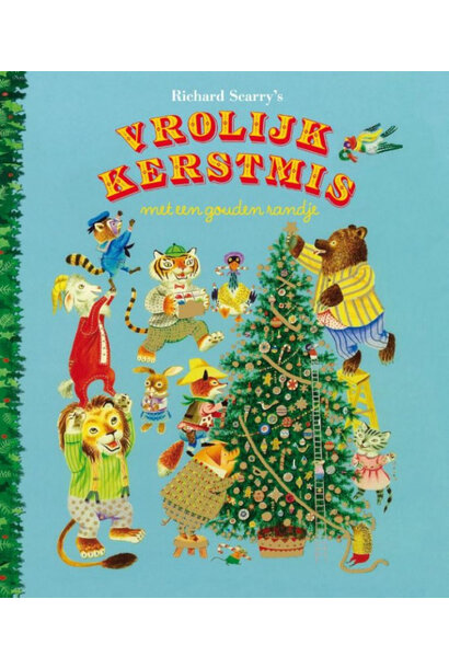 Boek - Vrolijk Kerstmis met een gouden randje
