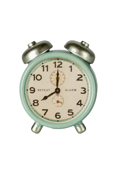 Maileg - Alarm clock mint