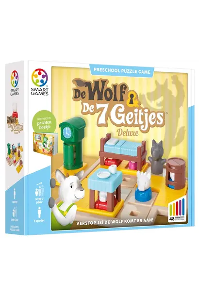 SmartGames - De Wolf en de 7 Geitjes