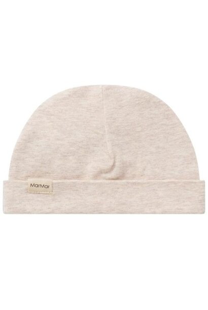 MarMar Copenhagen Aiko beanie - Light Beige Mel.