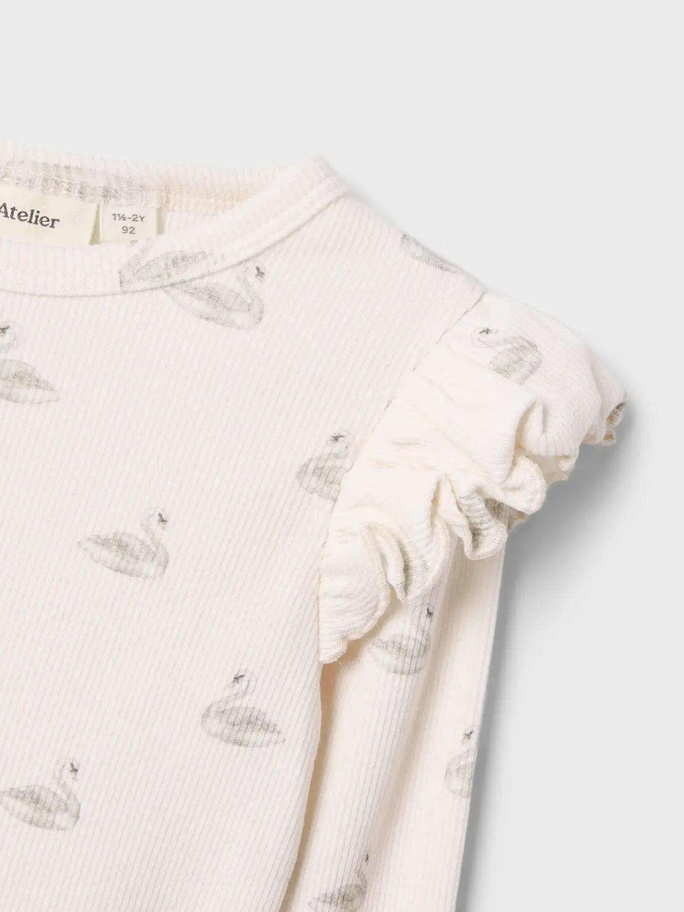 Lil' Atelier Gavo LS Top - Pastel Parchment-3