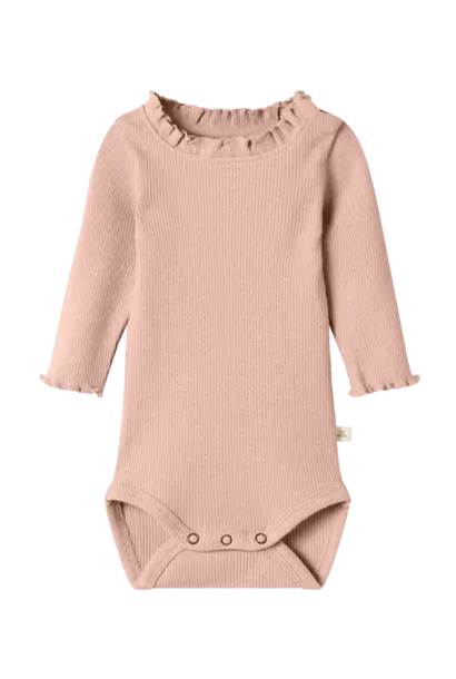 Lil' Atelier Nora LS Body - Cameo Rose