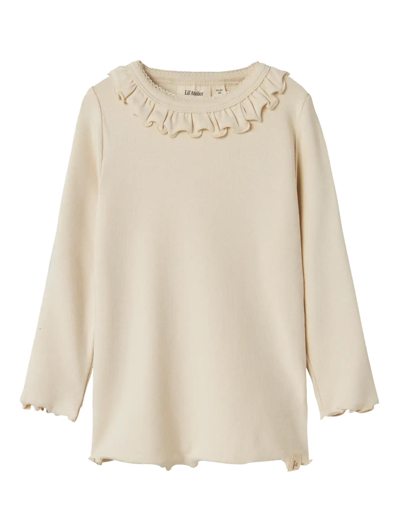 Lil' Atelier Gayo LS Top - Turtledove-1