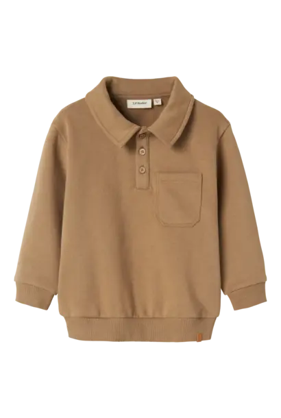 Lil' Atelier Ilondon Roa Sweat - Sepia Tint