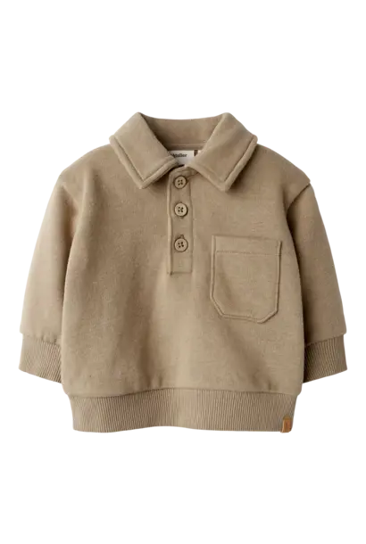 Lil' Atelier Ilondon Roa Sweat Baby - Sepia Tint