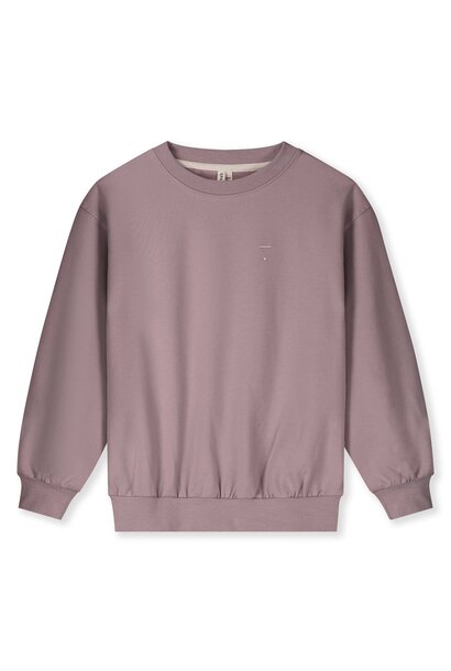 Gray Label Dropped Shoulder Sweater berry