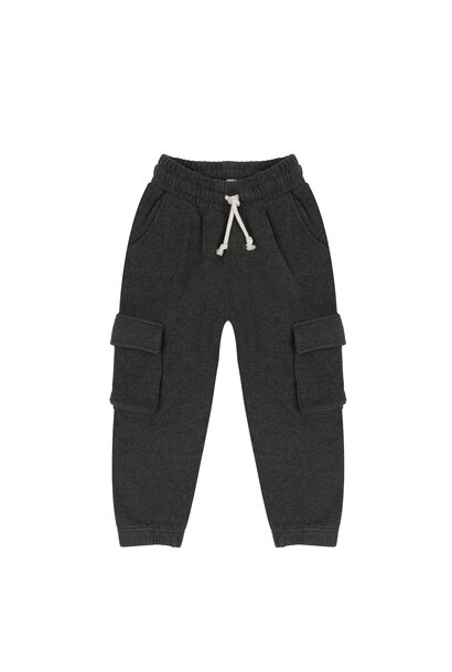 Jenest Sammy Cargo Jogger dark grey melange