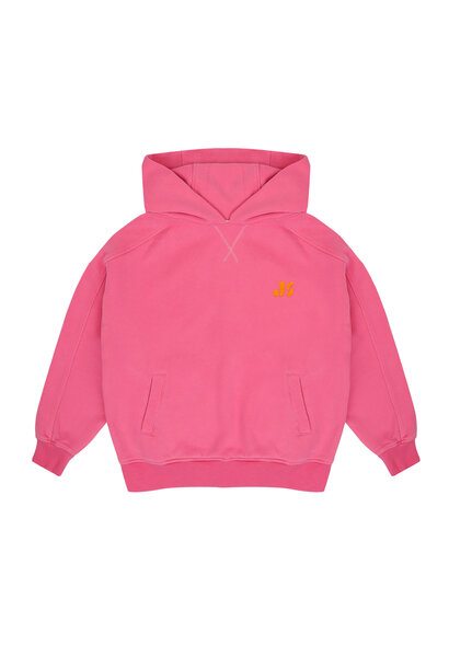 Jenest Taka Hoodie fuchsia pink