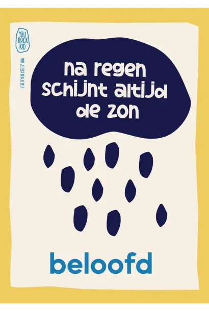 You Rock Kid Wenskaart - Na regen...