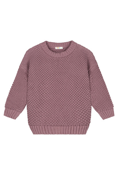 Yuki - Kyoto Knitted Sweater - mauve
