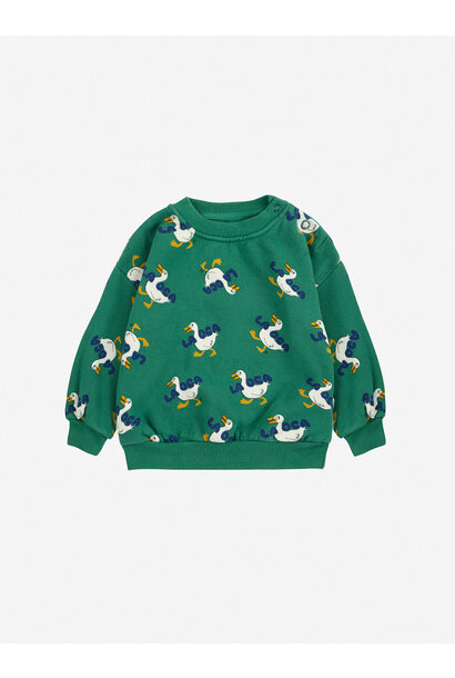 Bobo Choses Baby La Oca all over sweatshirt