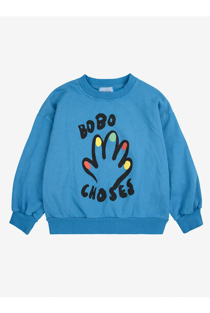 Bobo Choses High Five sweatshirt - maat 2/3Y