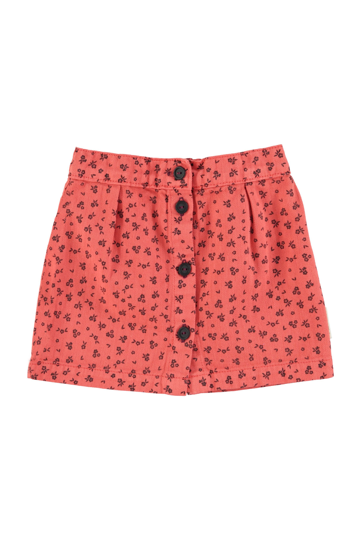 Piupiuchick Skirt - Raspberry Flowers-1