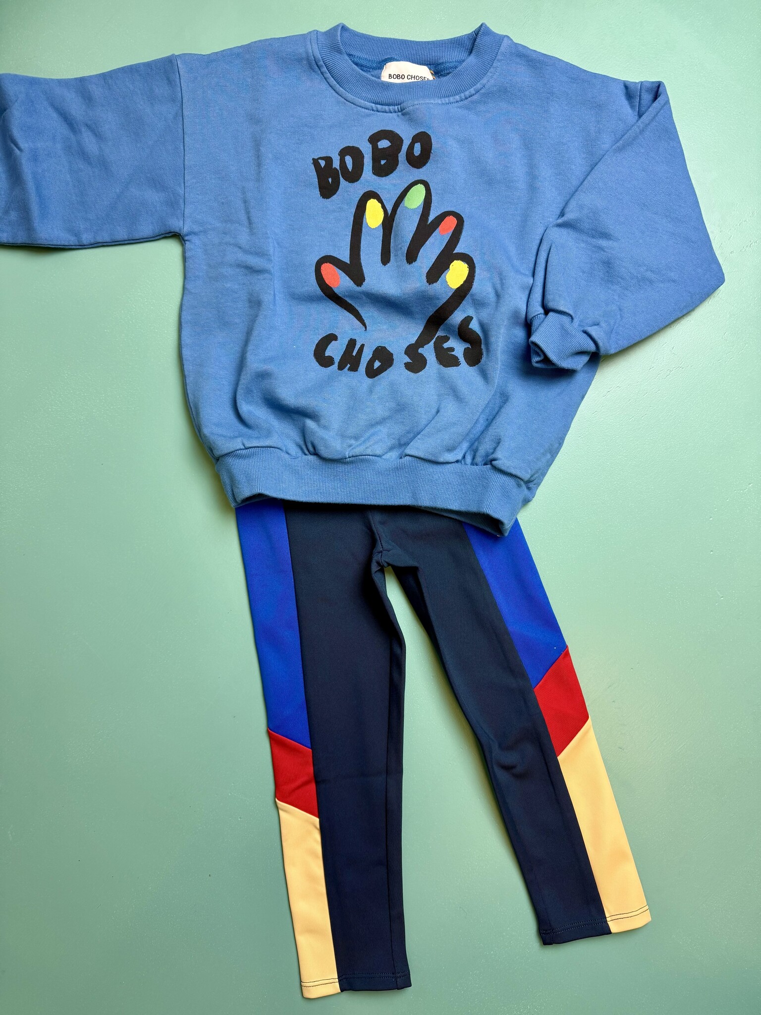 Bobo Choses High Five sweatshirt - maat 2/3Y-3