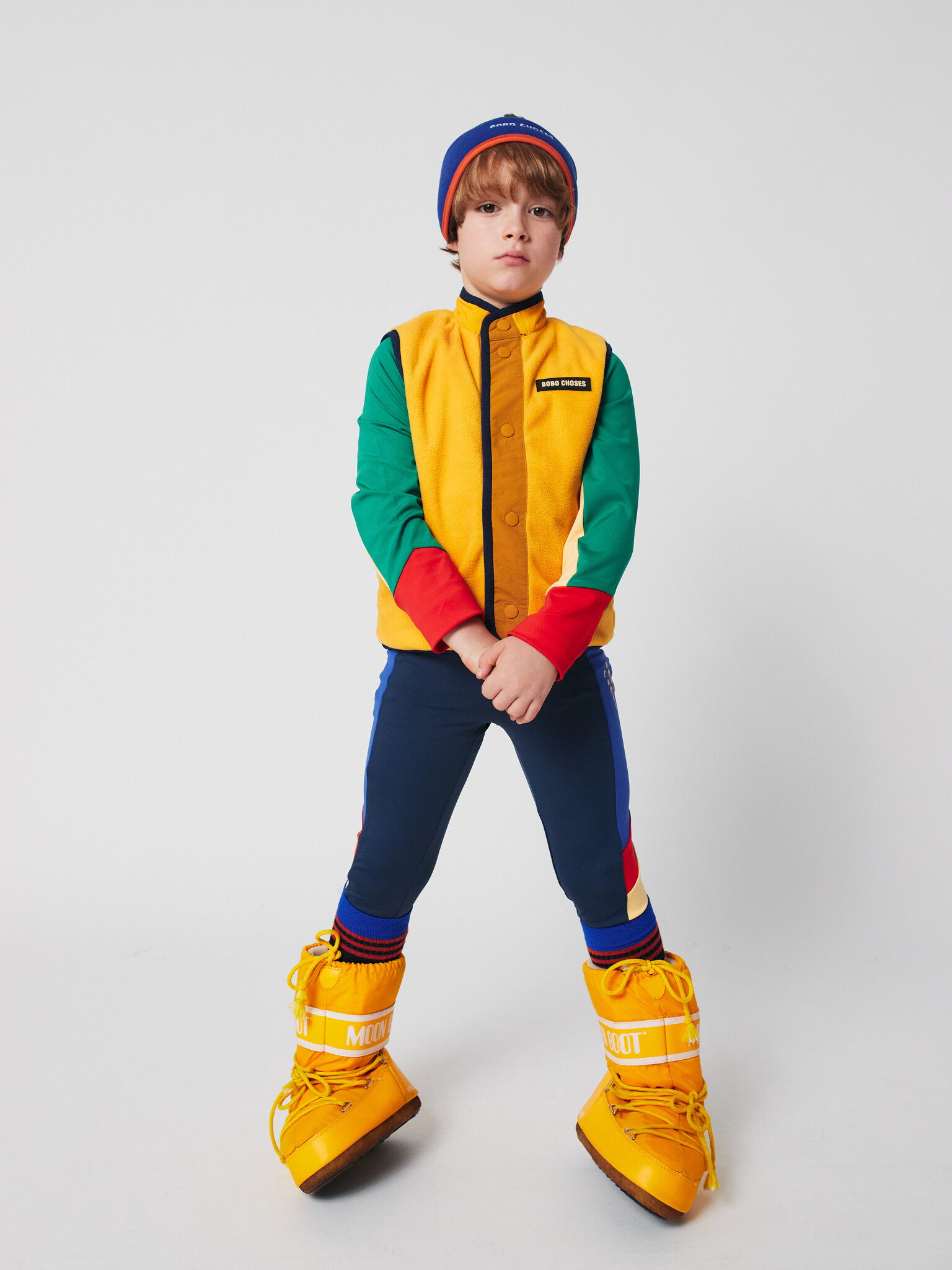 Bobo Choses Color block sporty legging-5