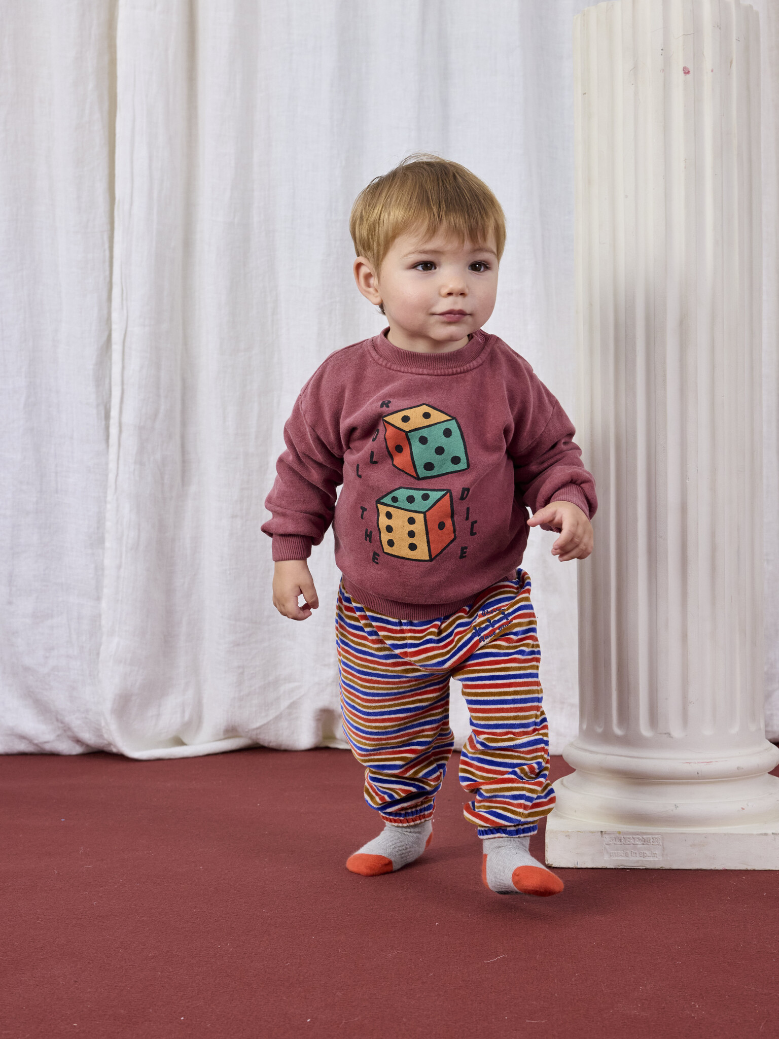 Bobo Choses Baby Roll The Dice sweatshirt-3