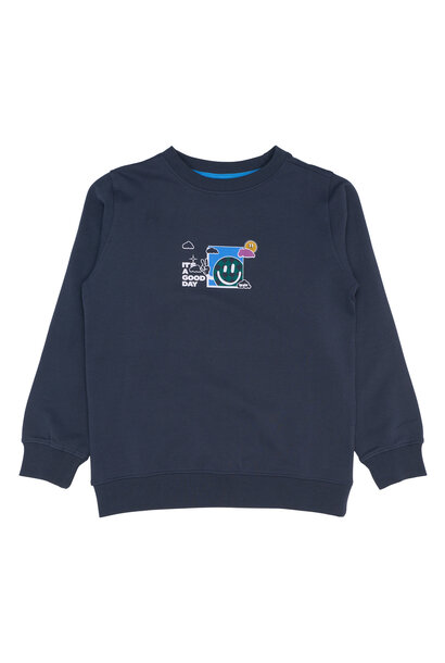 The New - Philip Sweatshirt Navy Blazer