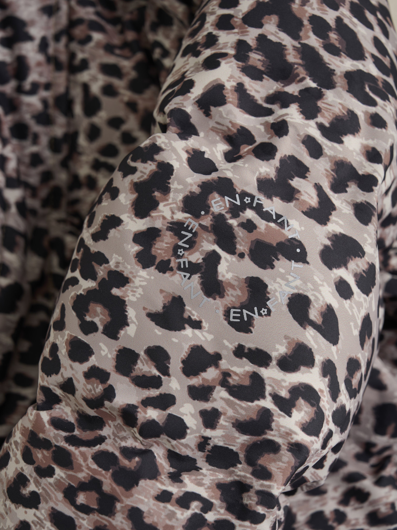 Enfant Jacket Quilt AOP Pine Bark 2410-4