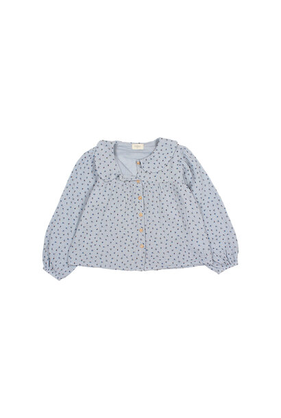Buho Fall Blouse soft blue