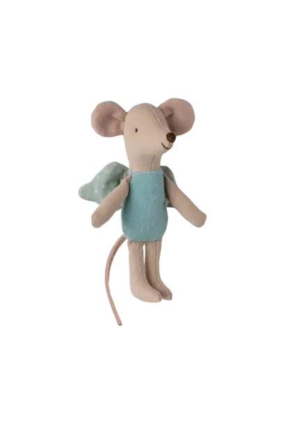 Maileg - Fairy mouse, Little - Mint