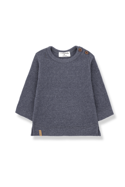 1+ in the family Alfons top - denim - maat 9M