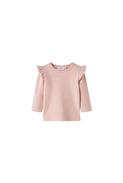 Lil' Atelier Thora LS Top - Cameo Rose