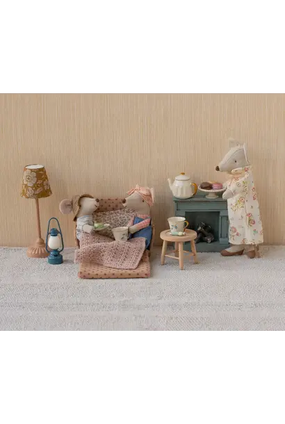 Maileg -   Sofa bed, Mouse - Dots