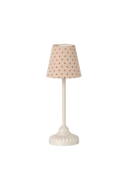 Maileg -  Vintage floor lamp, Mouse - Sand