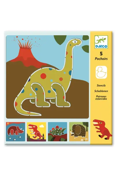 Djeco - Sjablonen Dinosaures