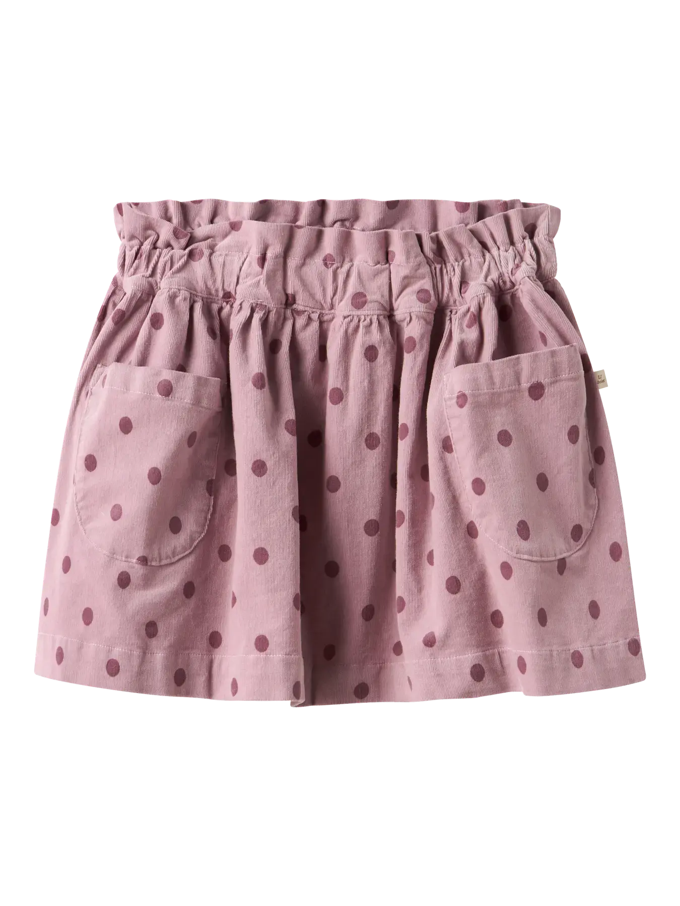 Lil' Atelier Somba Skirt - Violet ice dots-1