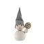 Aarikka PAKKANEN HAPPY NEW YEAR - Tafeldecoratie - 9cm