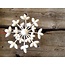 Dekorando DEKORANDO - christmas decoration | wreath flower | White