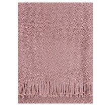 CORONA UNI - Couverture en laine - Rose - 130x170