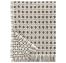 CORONA - Wool Blanket - Beige White Brown - 130 x 170