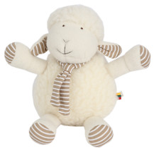 FLO, little sheep, from soft merino wool, 25cm tall