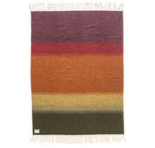 FLOI - Couverture en laine - 130x180 - Multicolore