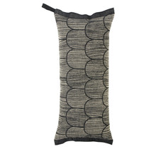 PAANU - Bath- & Saunapillow - Black/Linen - 46x20