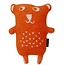Klippan LITTLE BEAR, cotton - Orange - 29cm tall